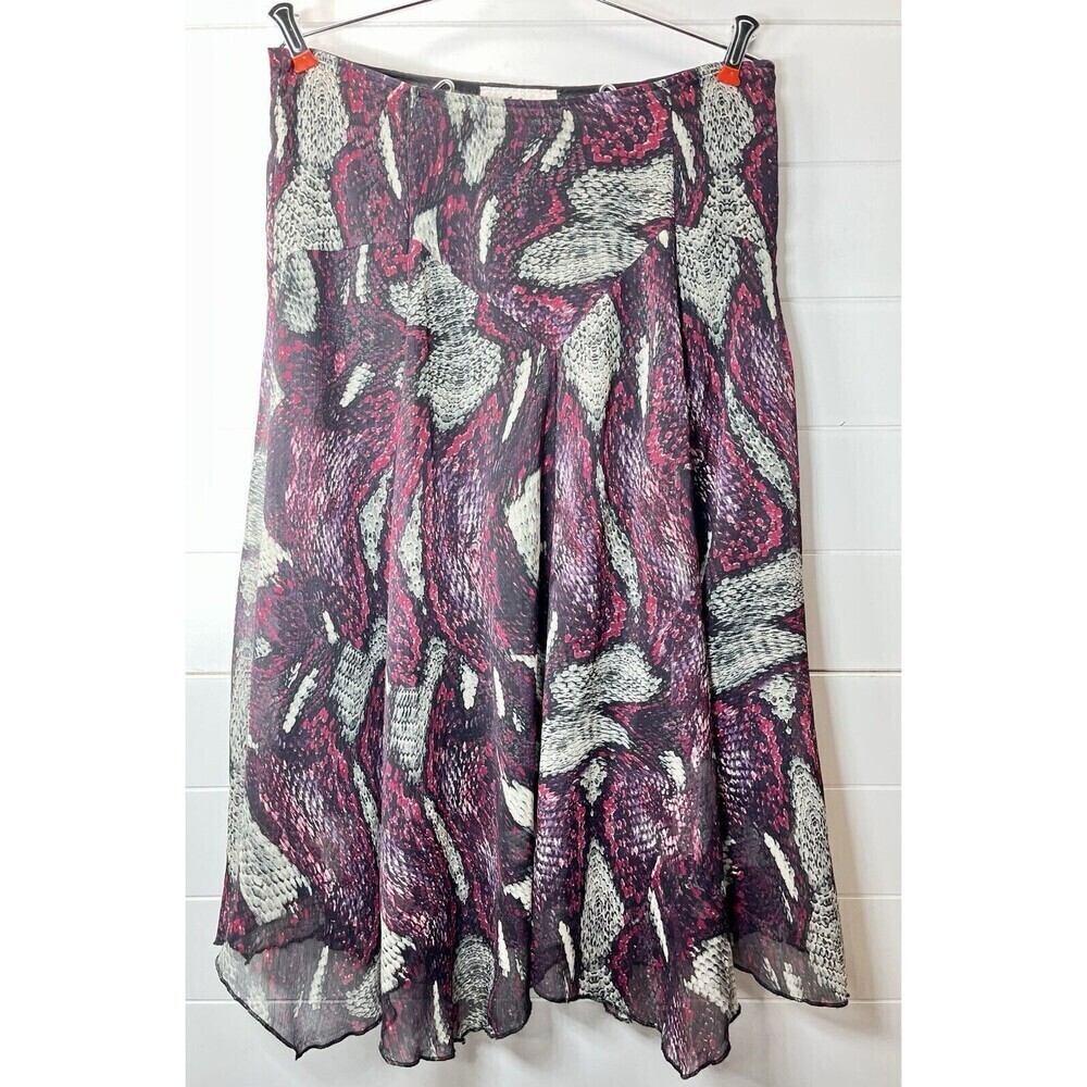N Touch Womans 12P Fairy Grunge Drop Waist Asymmetrical Hem Whimsy Goth Y2K